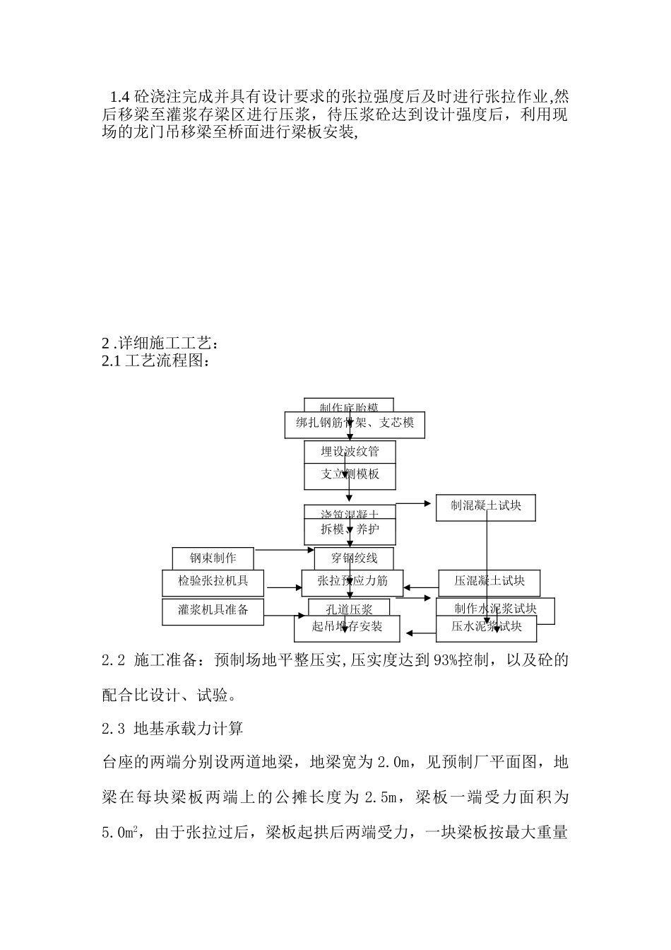 桥梁工程空心板预制施工技术方案_第3页