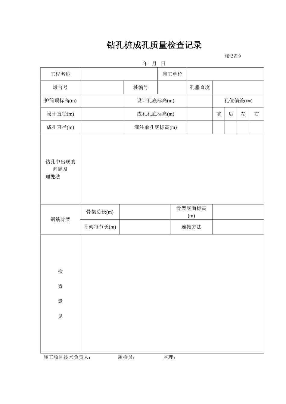 桥梁旋挖钻孔灌注桩基础施工资料_第3页