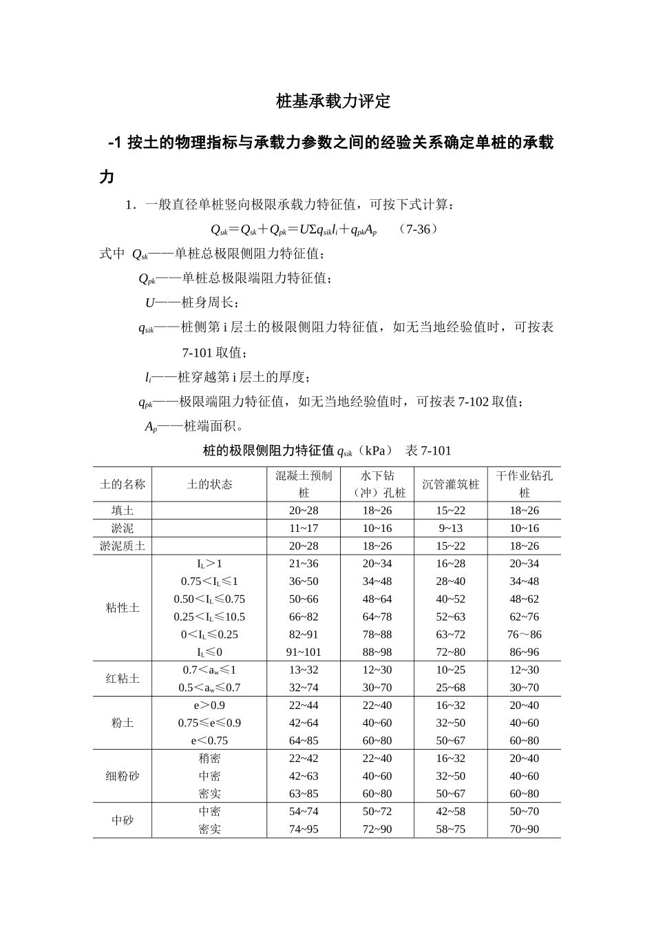 桩基承载力评定_第1页