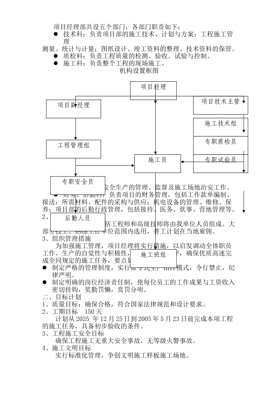 梅列区土地治理项目施工组织设计方案_第3页