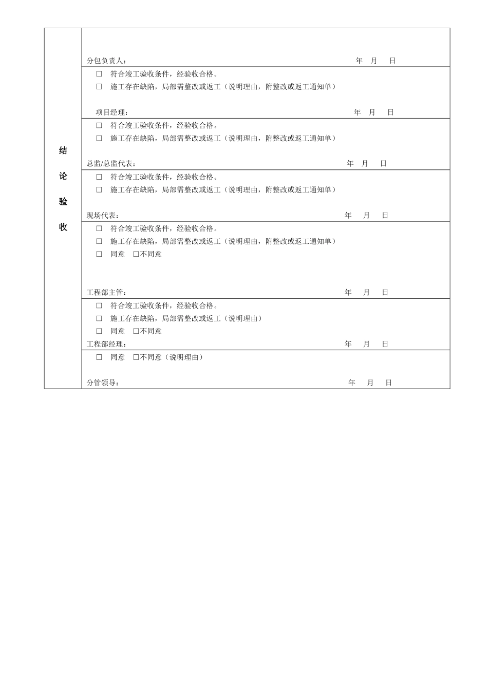 永久性接水工程竣工验收审批表_第2页