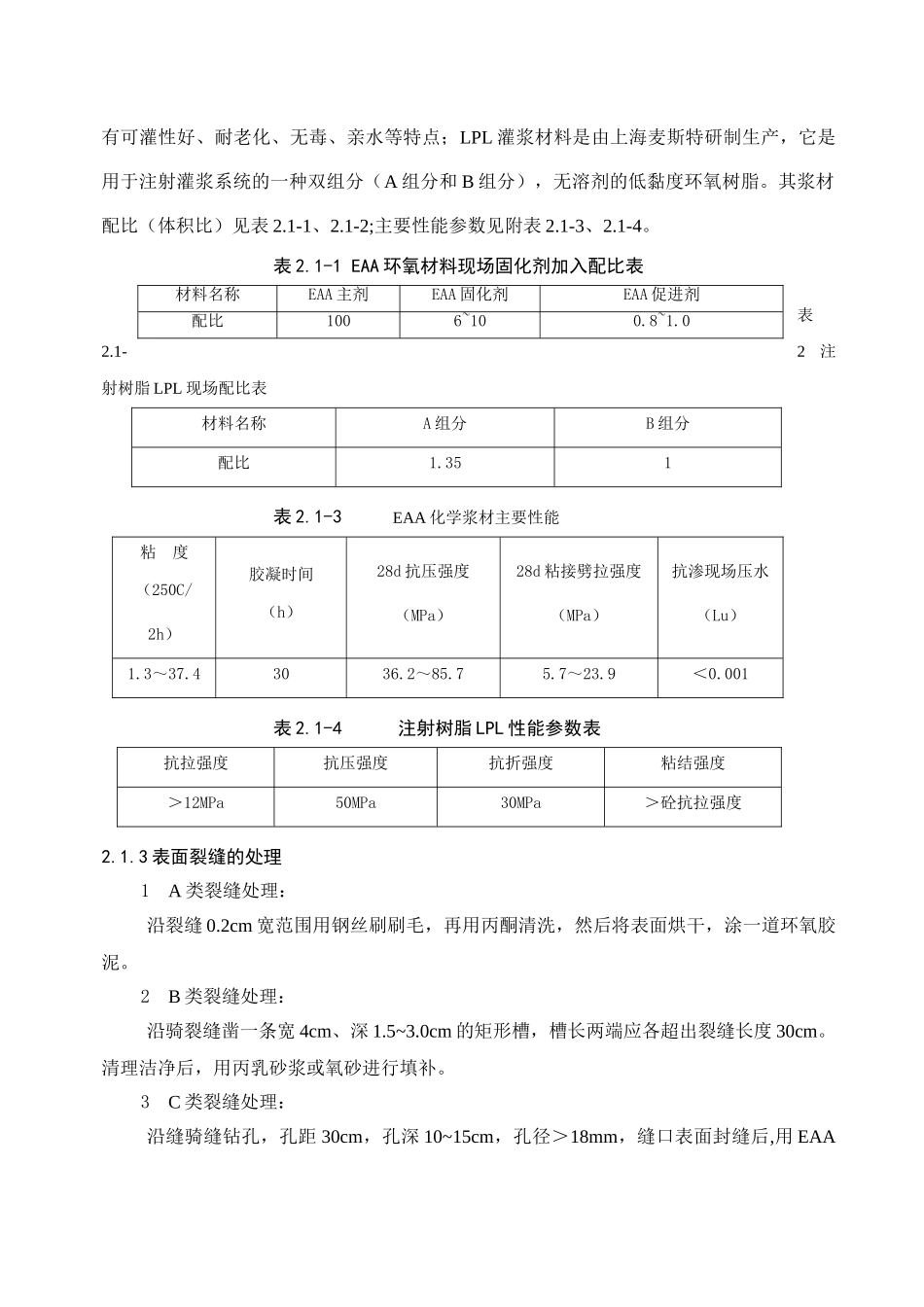 永久船闸地下输水系统混凝土缺陷处理施工作业指导_第2页