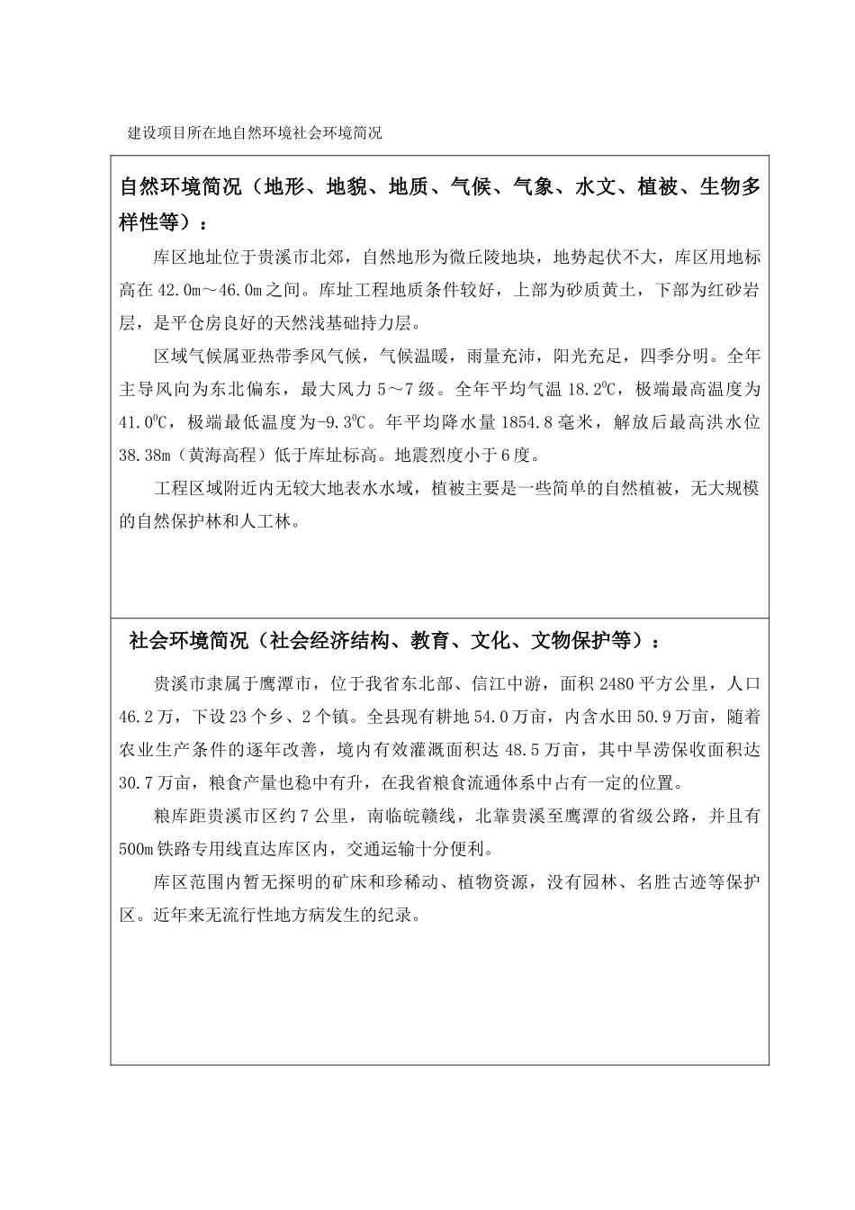 江西某粮食储备库建设项目环境影响报告表_第3页