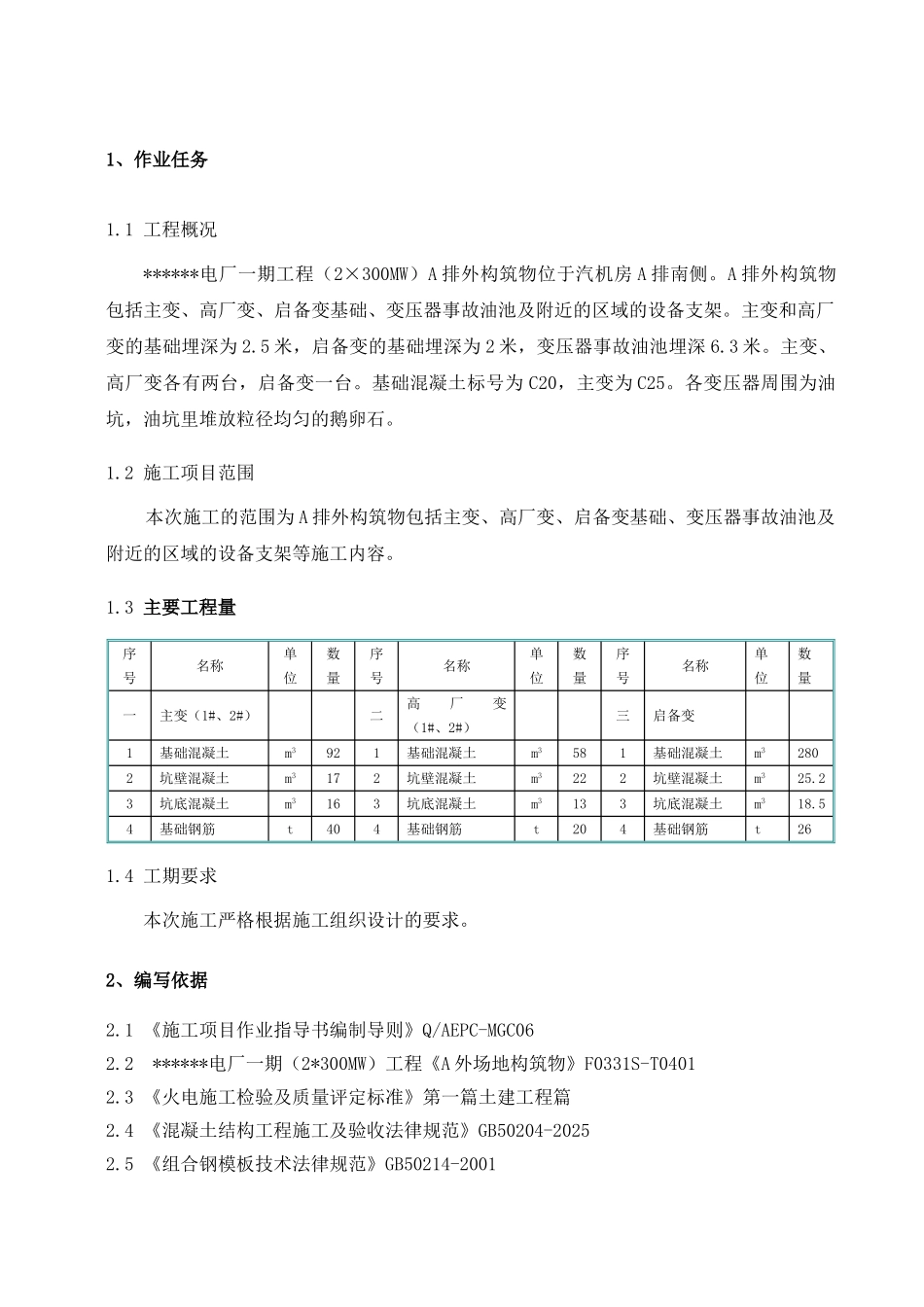 池州市某电厂构筑物施工作业指导书_第3页