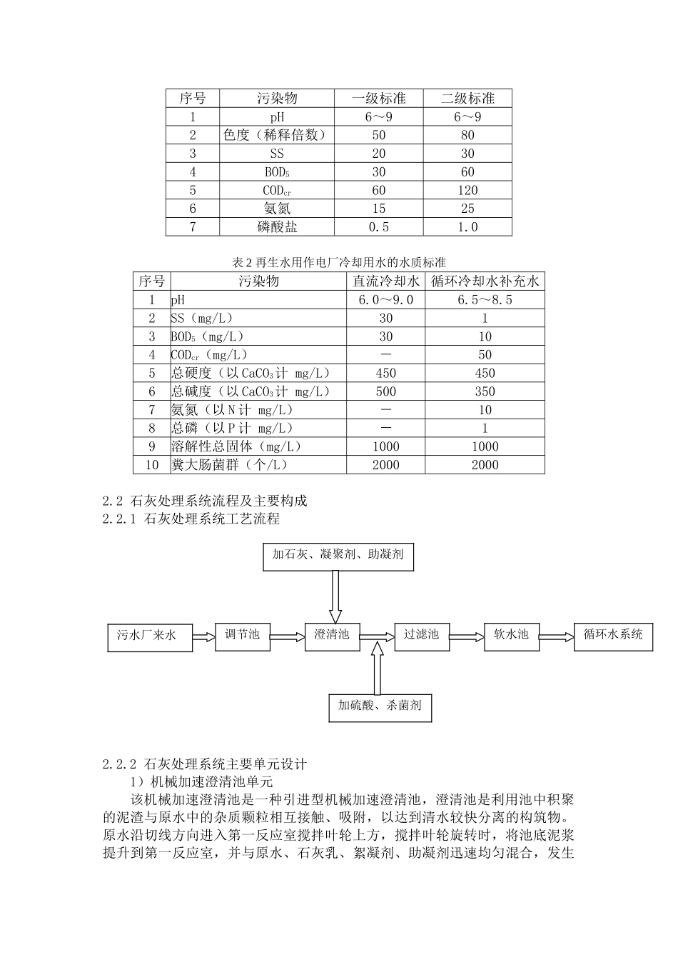 污水处理厂出水深度处理用于循环冷却的水处理方案_第3页