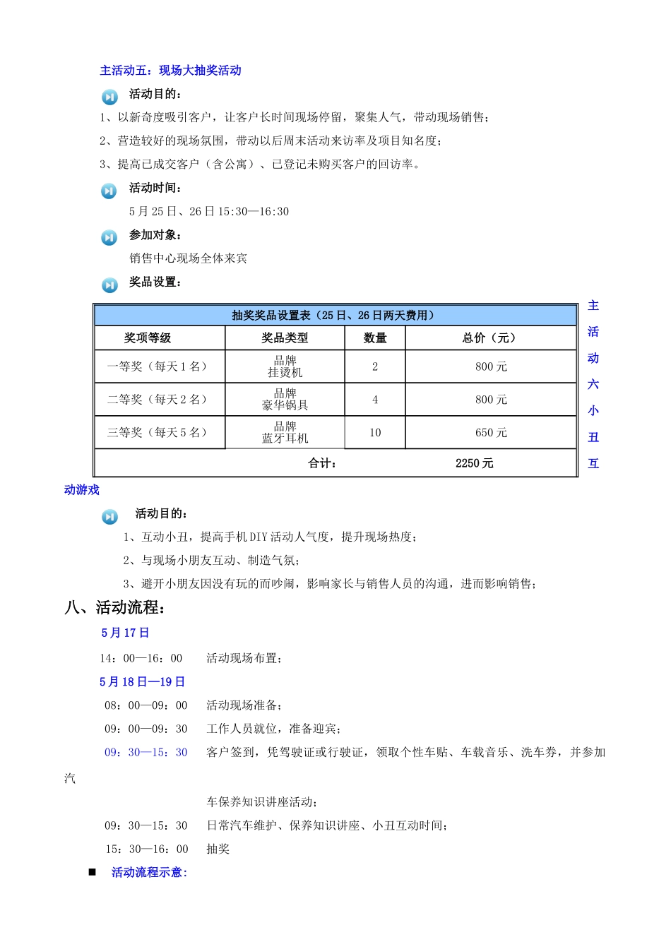 汽车主题活动方案_第2页