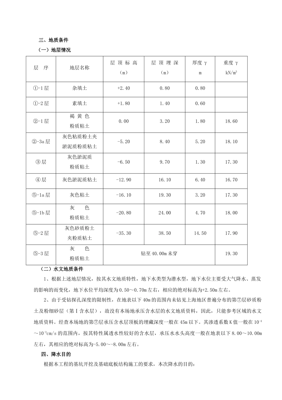 汽车站降水工程施工方案_第3页