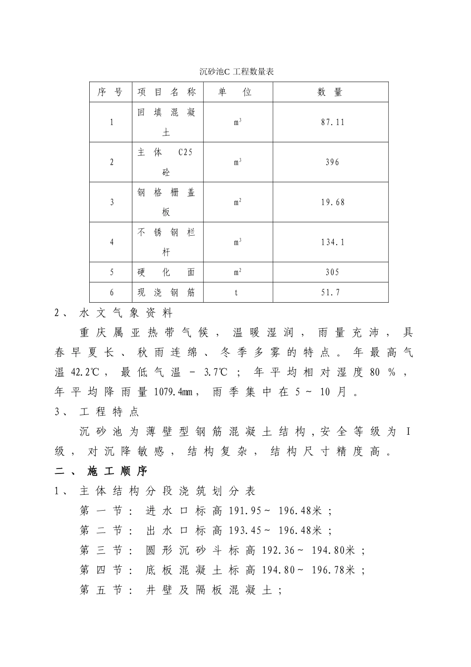 沉砂池A、B、C施工技术总结_第3页