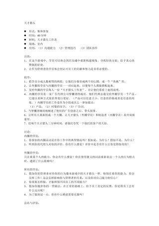 沟通游戏-天才猎头