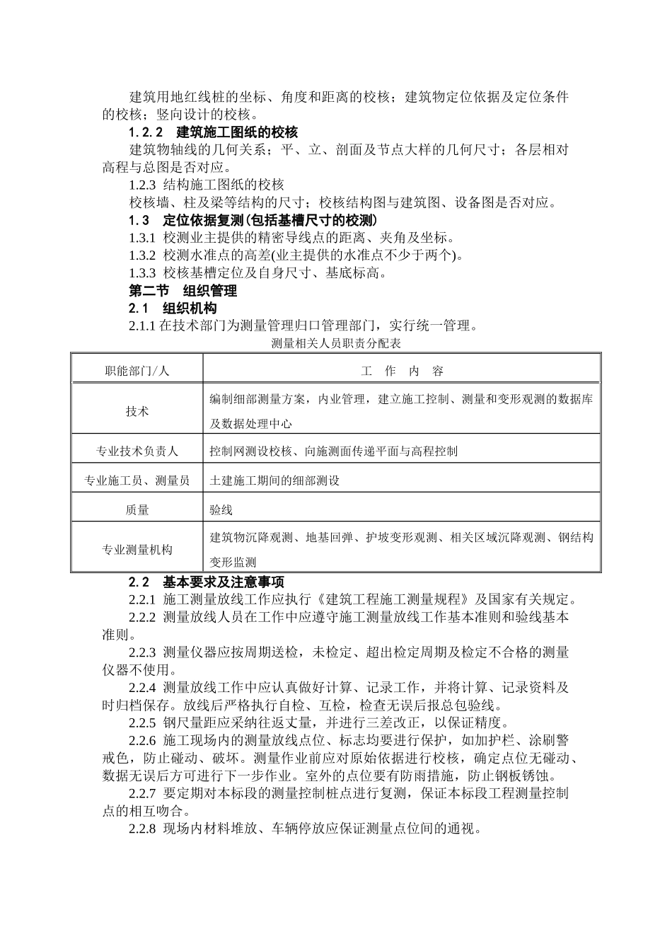 河北某高层建筑工程测量方案_第2页