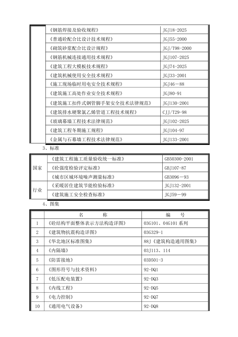 河北某高层住宅楼施工组织设计_第2页