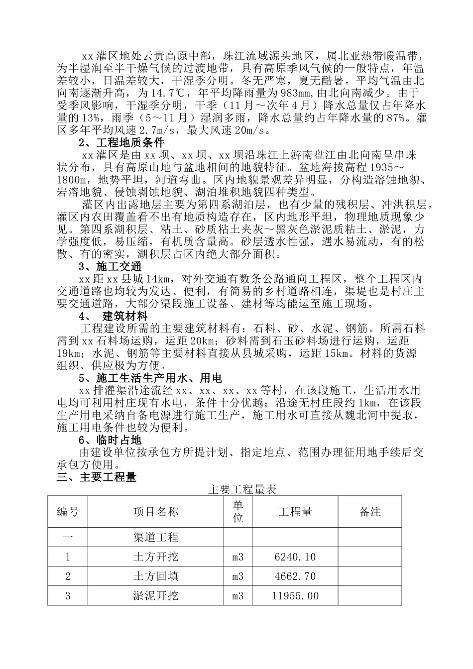 河排灌渠续建配套工程施工组织设计_第2页