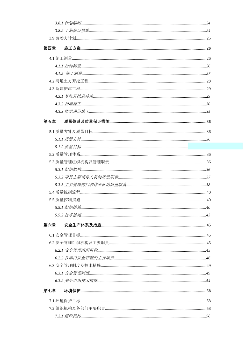河道工程施工组织设计_第2页