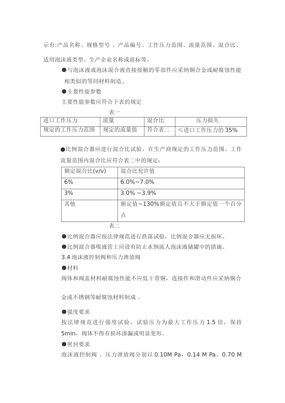泡沫水消防装置技术要求_第3页