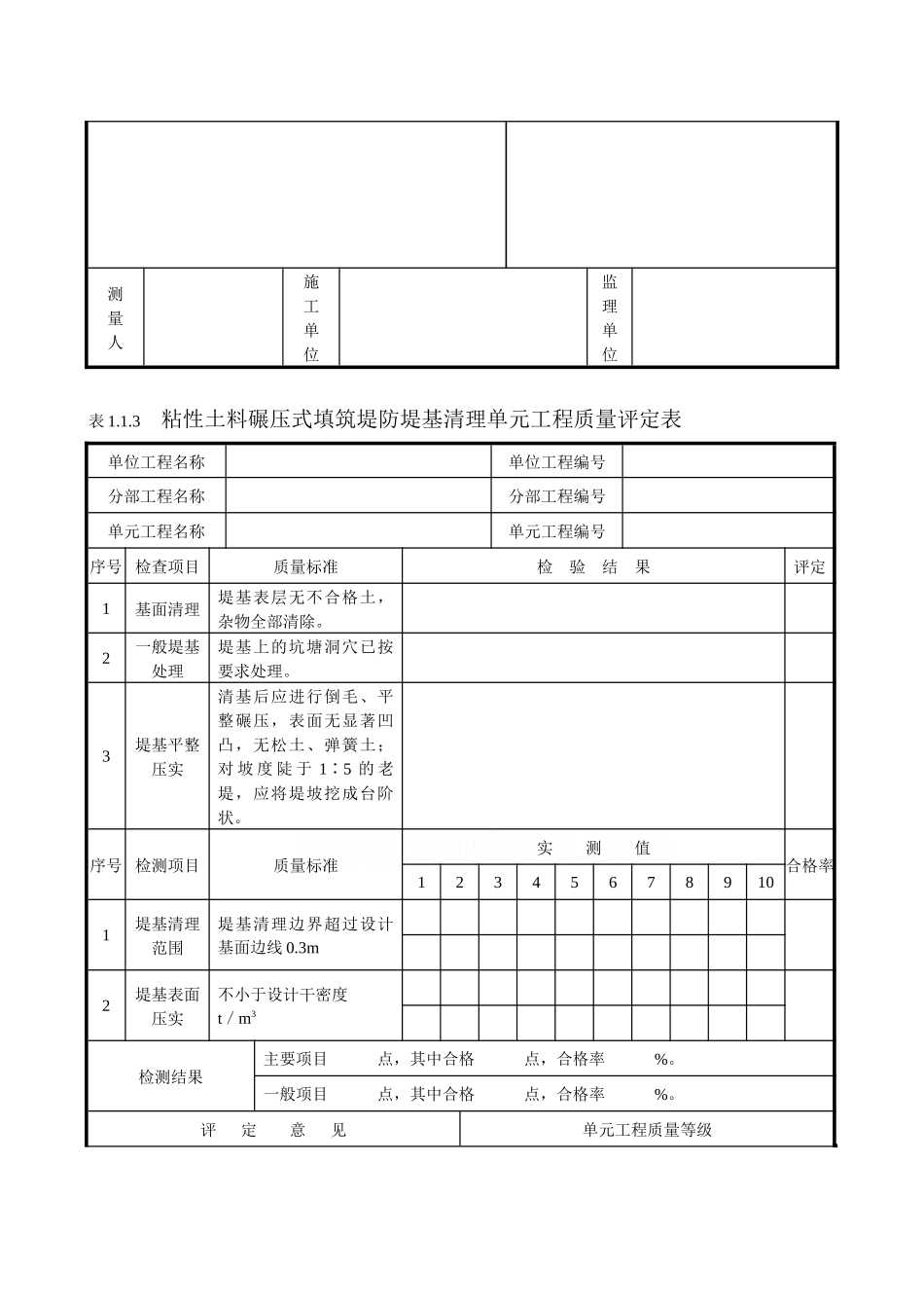 泵站工程质量检验评定表_第3页