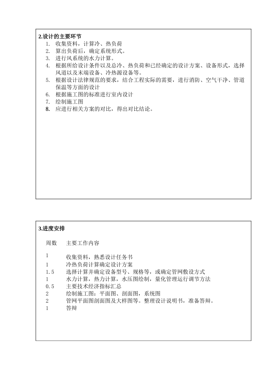 济南泉城大酒店空调工程毕业设计开题报告_第3页