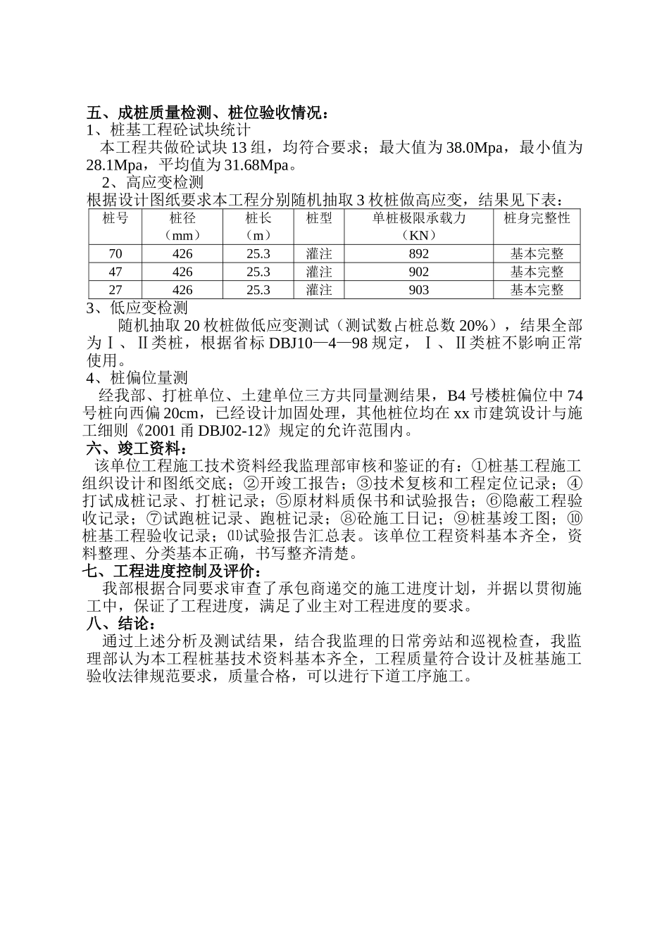 浙江某桩基工程验收质量评估报告_第2页