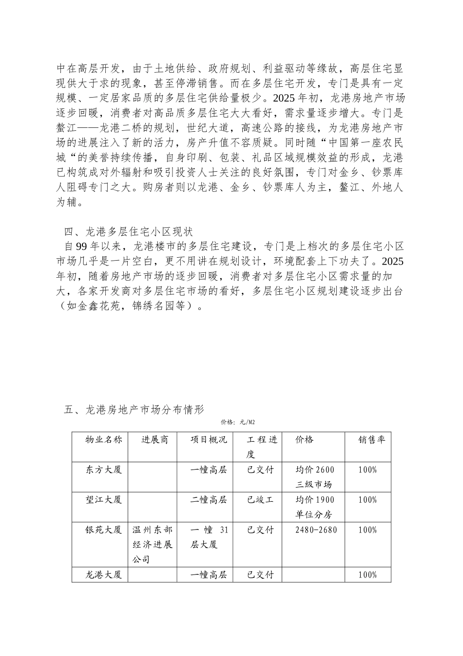 浙江温州龙港国发花园策划报告_第3页
