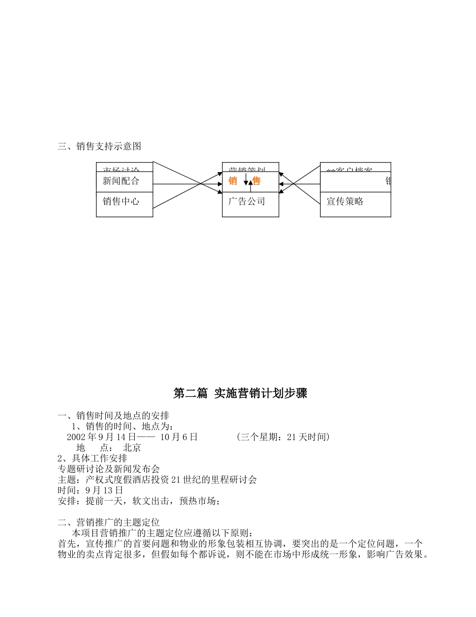 海南某酒店国内销售方案_第3页