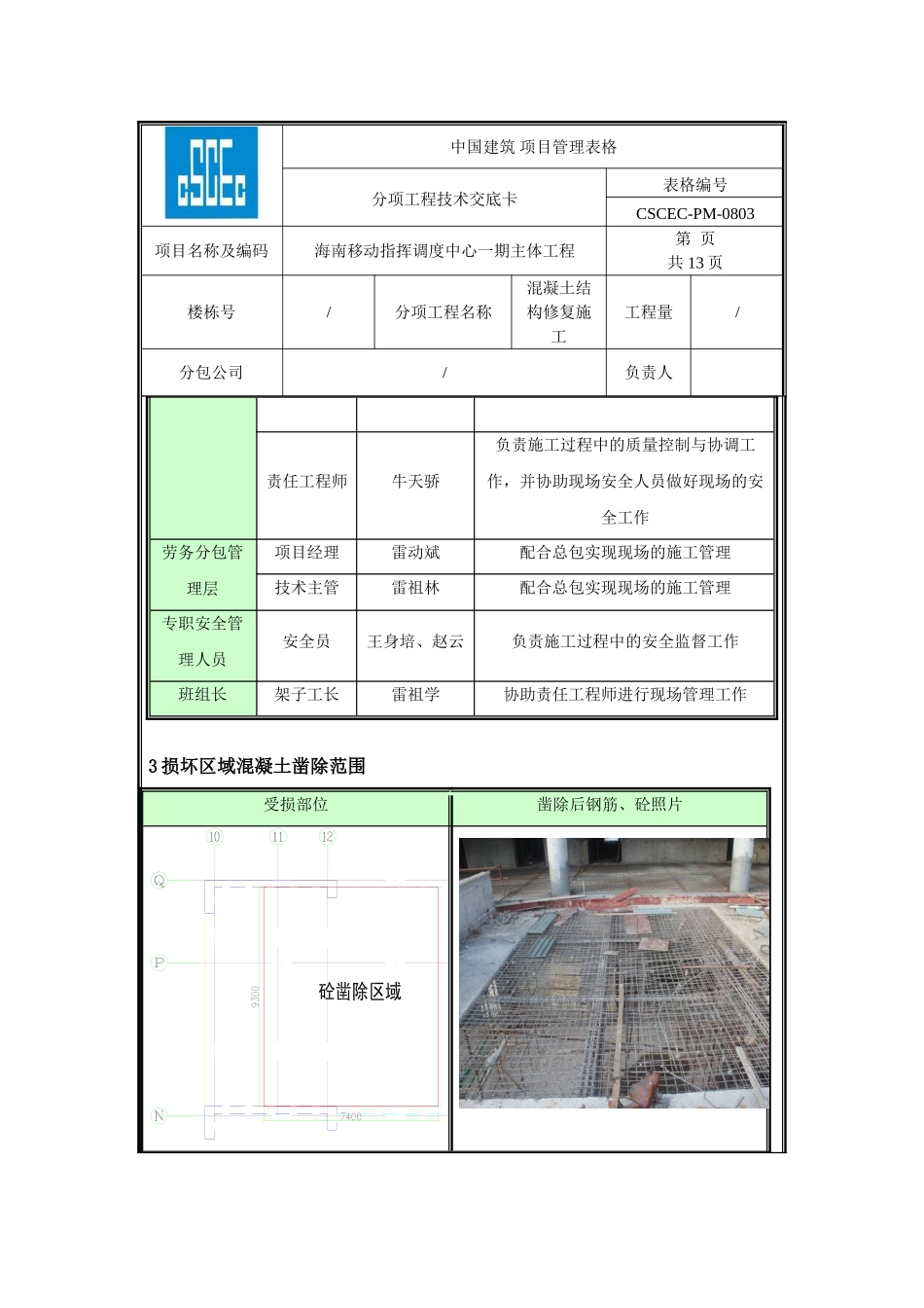 海南移动混凝土结构修复技术交底_第2页