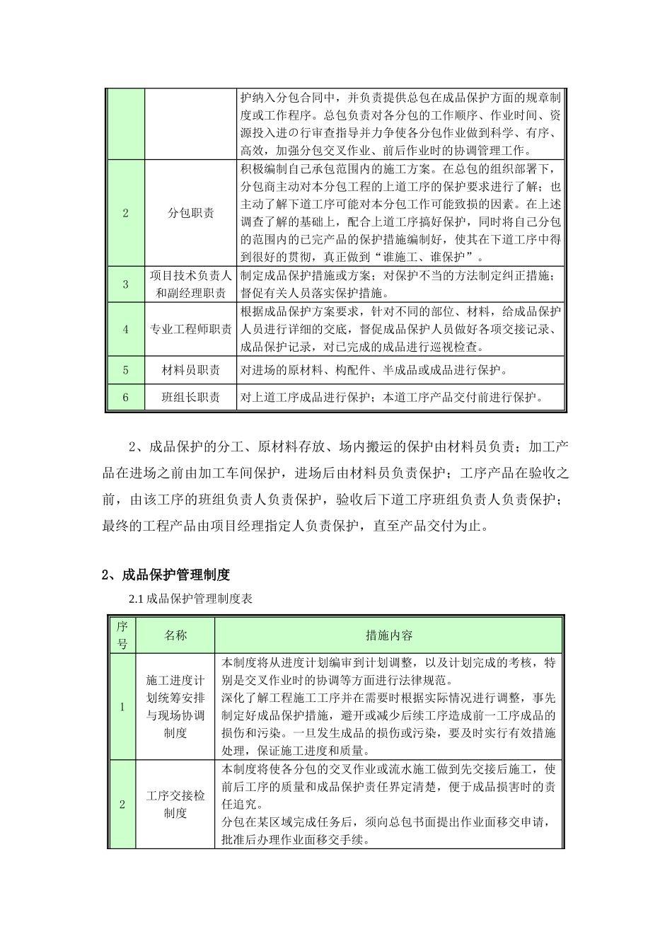 海南移动成品保护专项控制措施_第3页