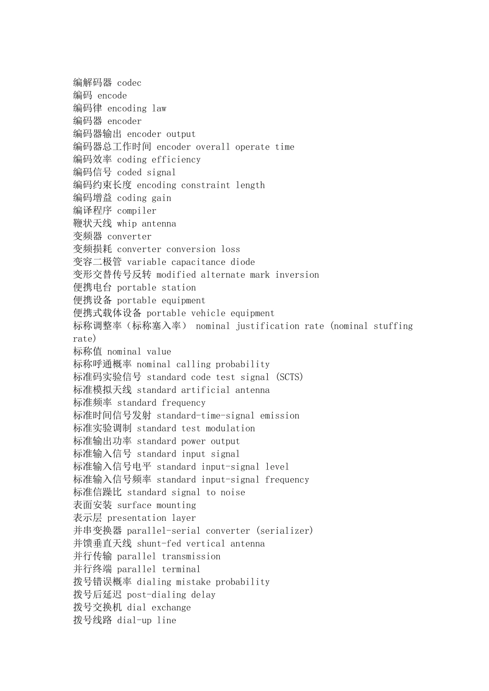 海外工程人员常用面试英语词汇_第3页