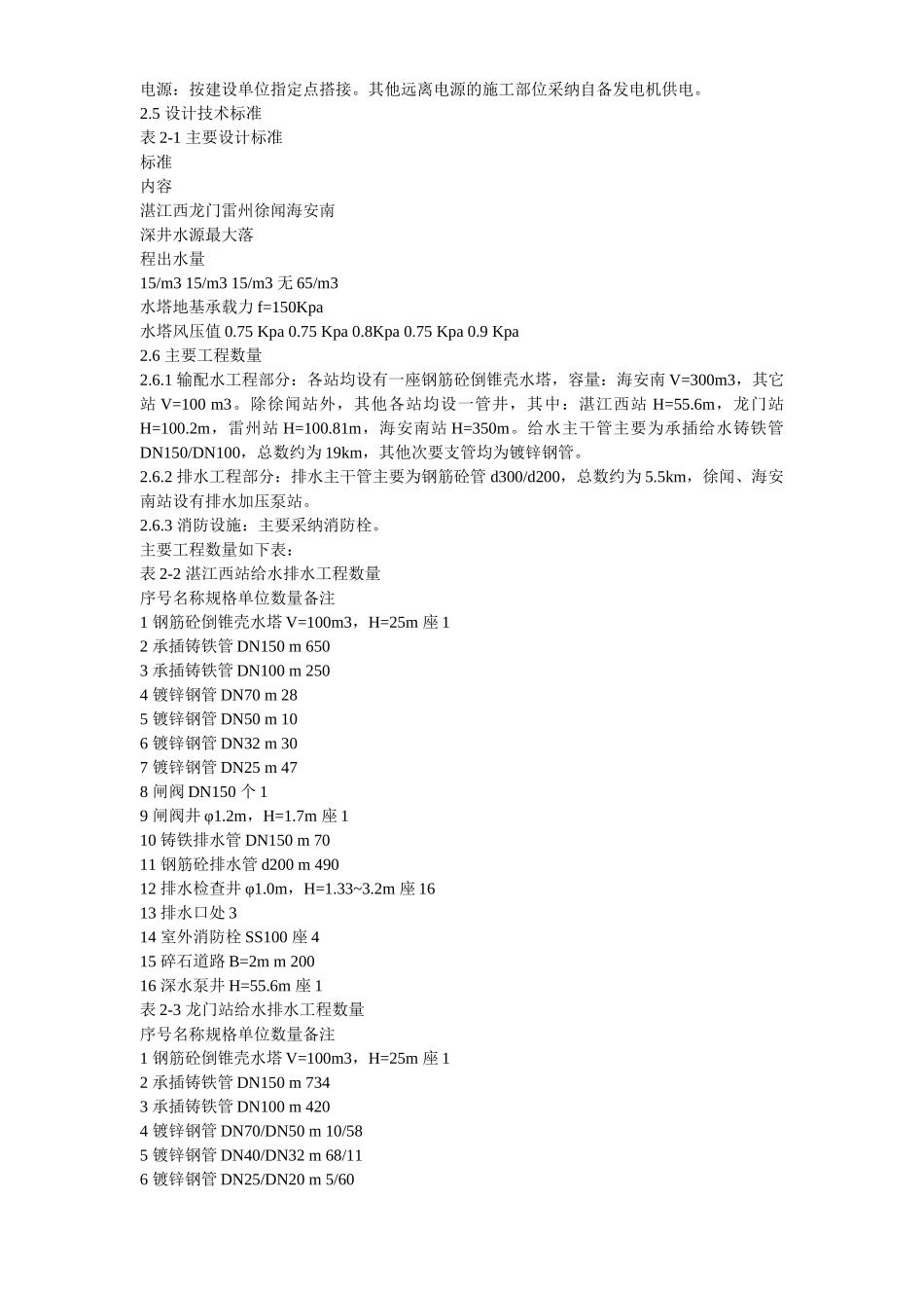 海通道Ⅴ标段给水工程施工组织设计(Word_第3页