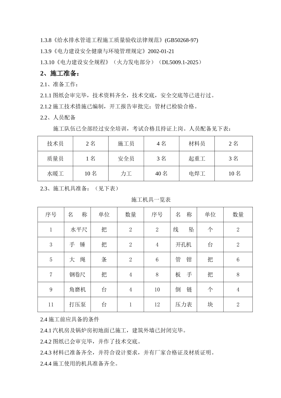 消火栓及自动喷淋系统安装施工技术措施_第2页
