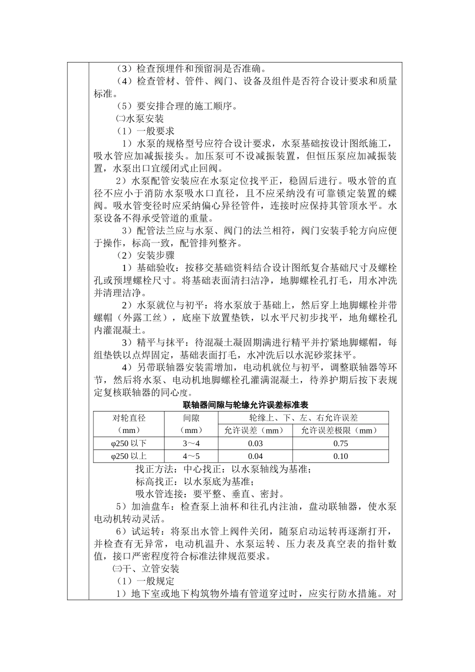 消火栓系统安装技术交底_第2页