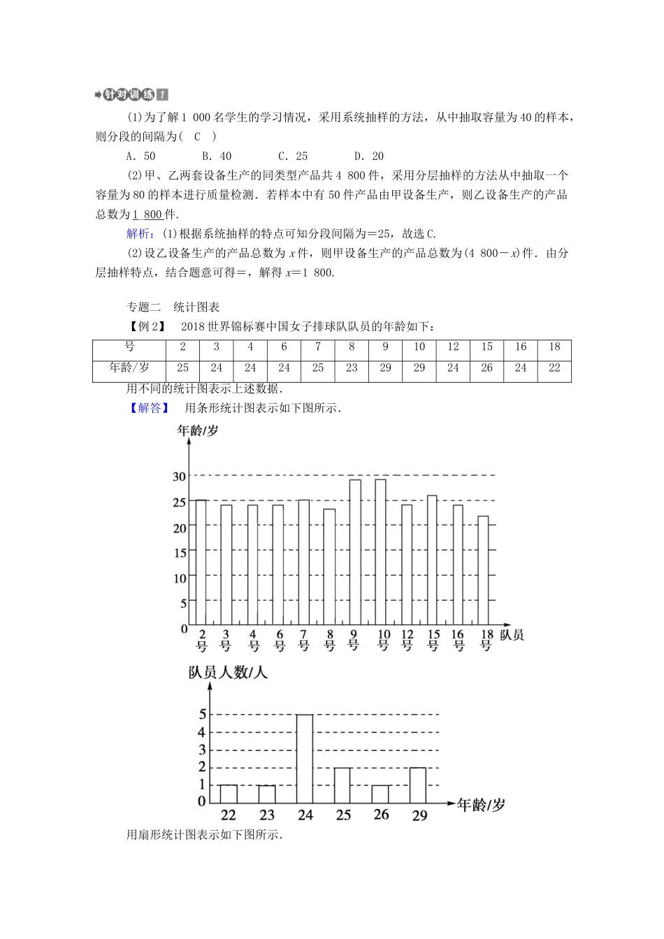 高中数学 第一章 统计本章知识体系学案（含解析）北师大版必修3-北师大版高一必修3数学学案_第2页