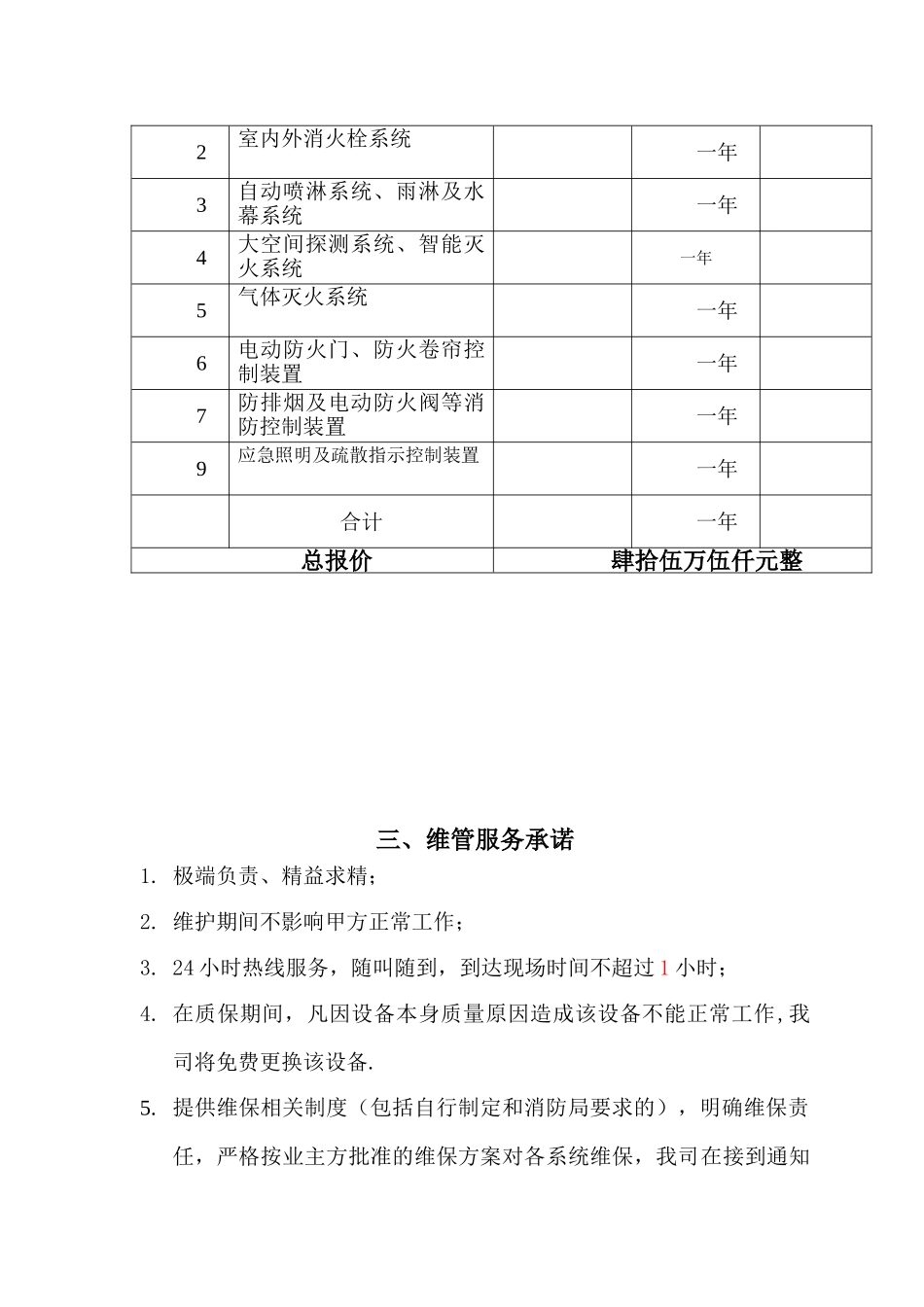 消防系统维护保养方案_第3页