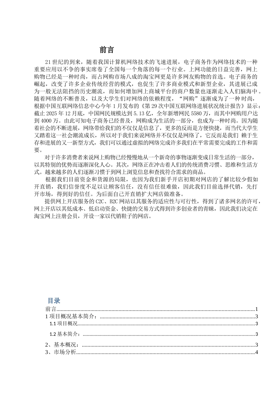 淘宝女鞋网店策划书_第2页