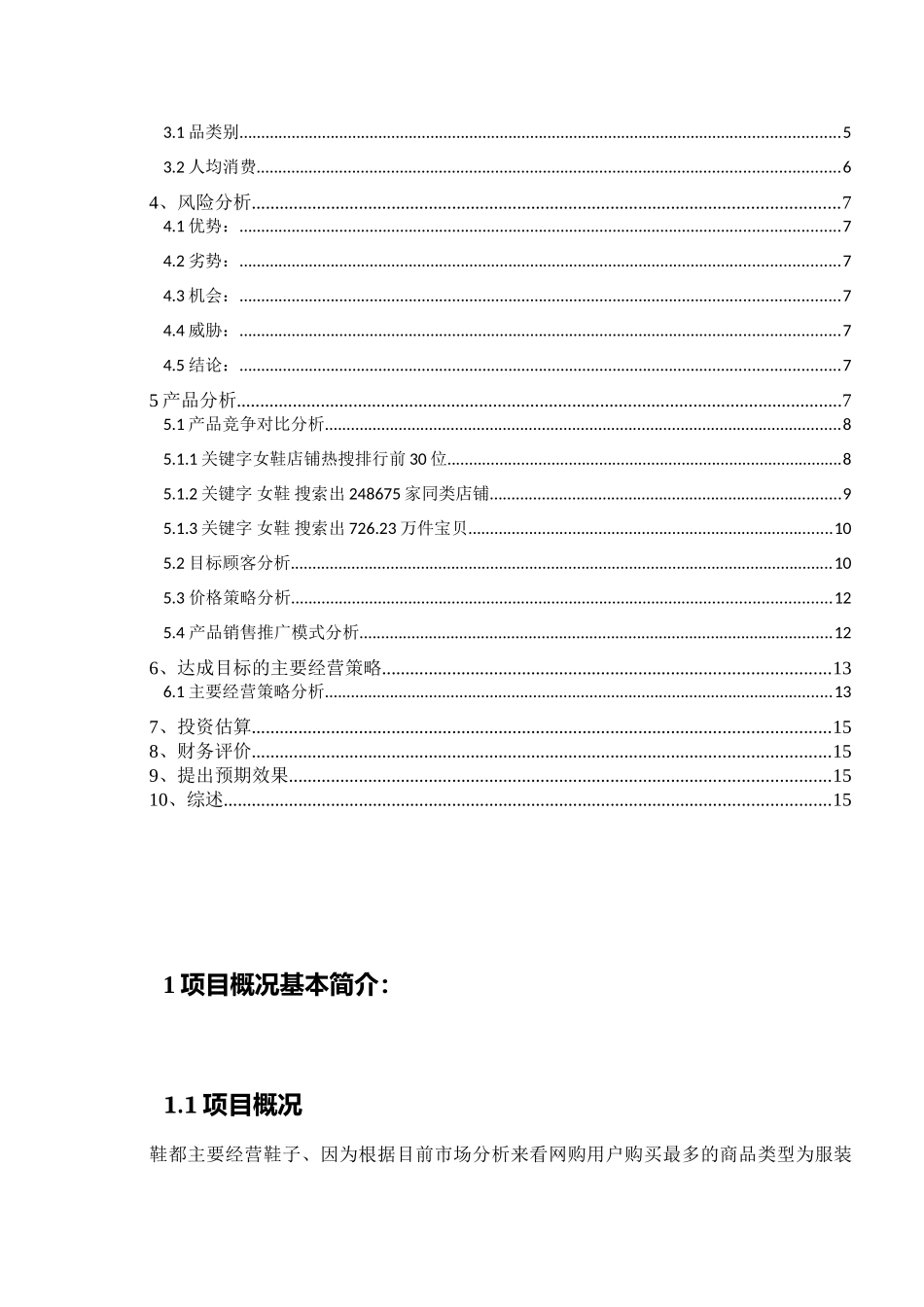 淘宝女鞋网店策划书_第3页