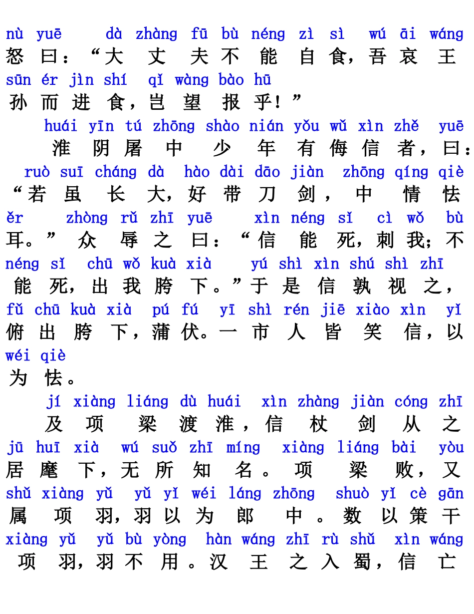淮阴侯列传注音版_第2页