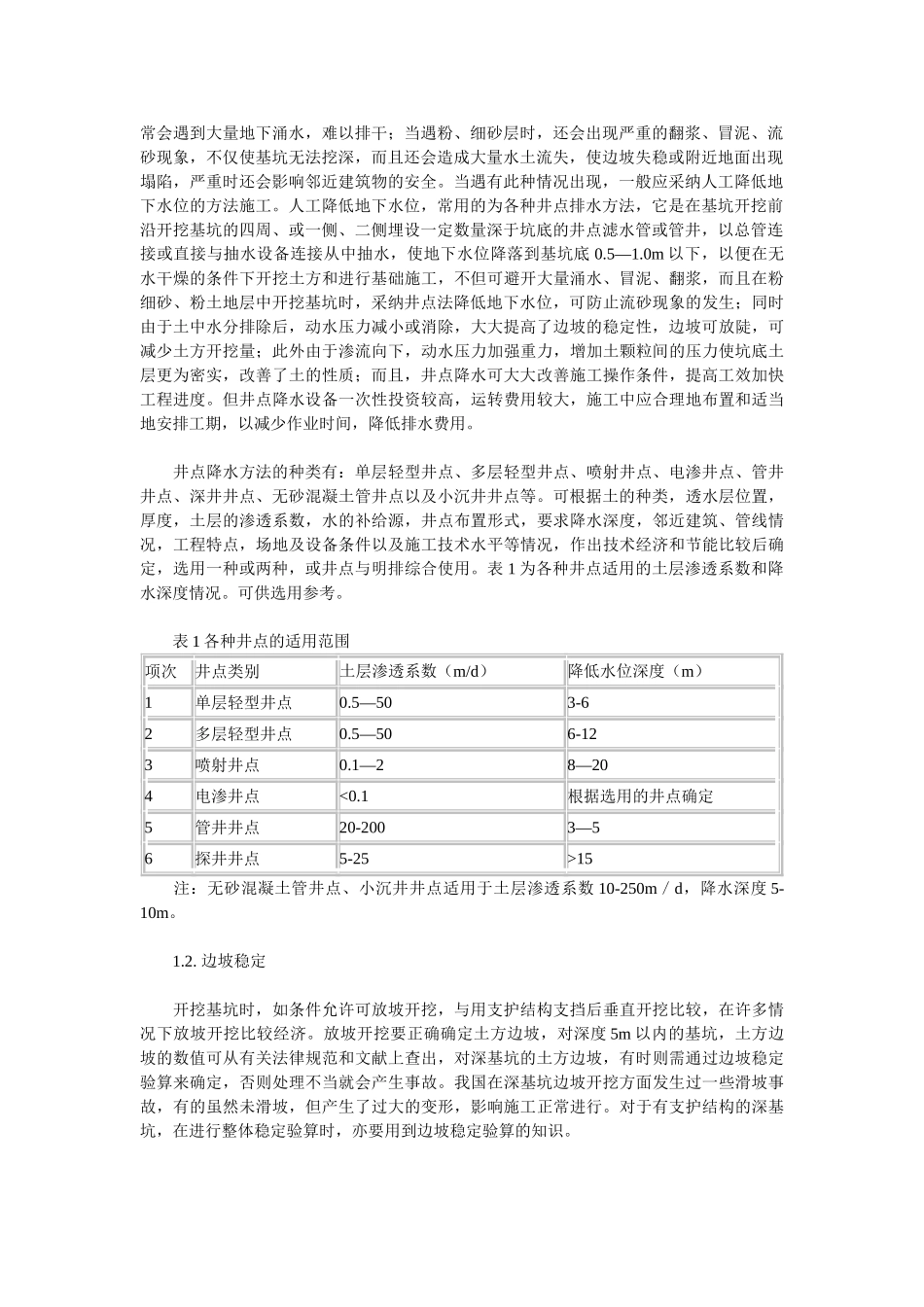 深基坑施工方案编写总结_第2页