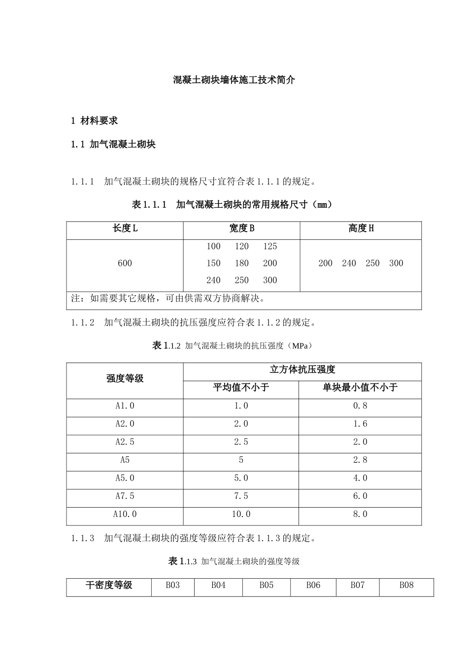 混凝土砌块墙体施工技术简介_第1页