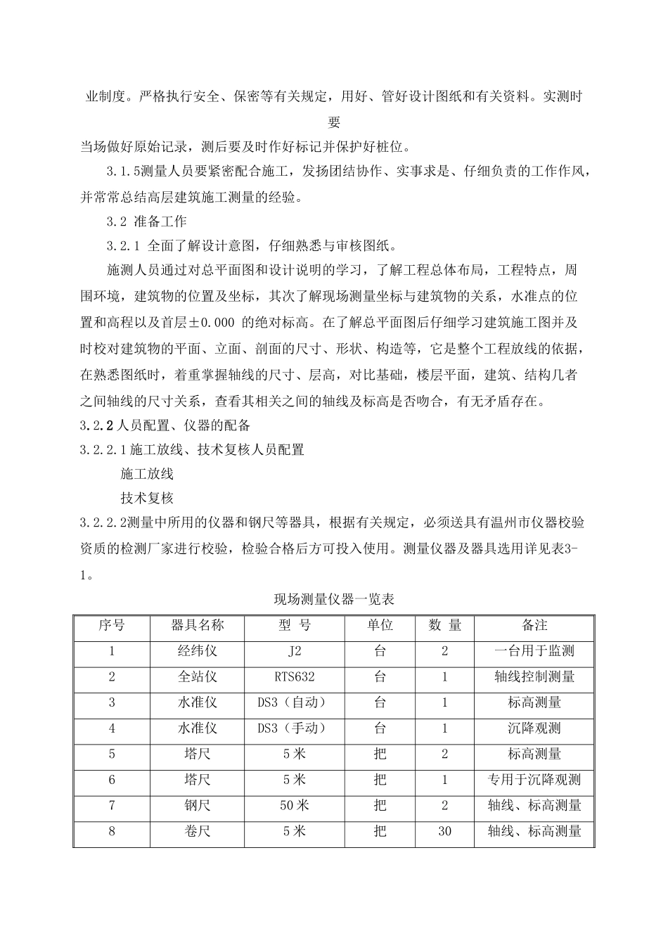 温州市某工程测量施工方案_第2页