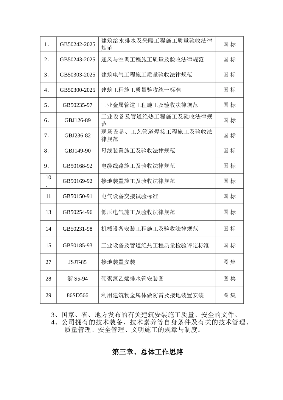 温州市龙湾区行政中心区水电安装施工方案_第3页
