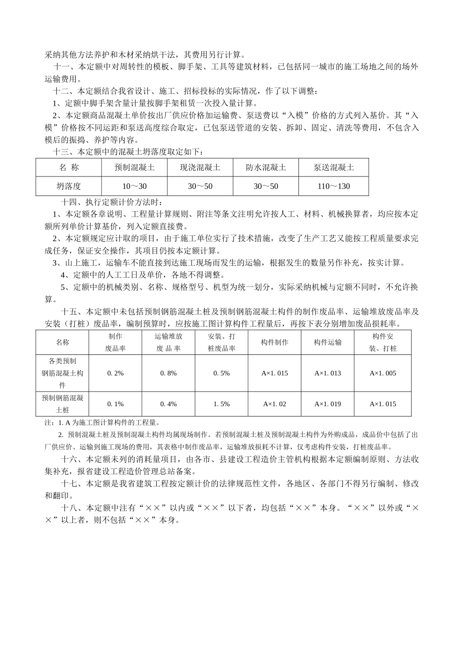 湖北省08年清单计价土建计算规则_第2页
