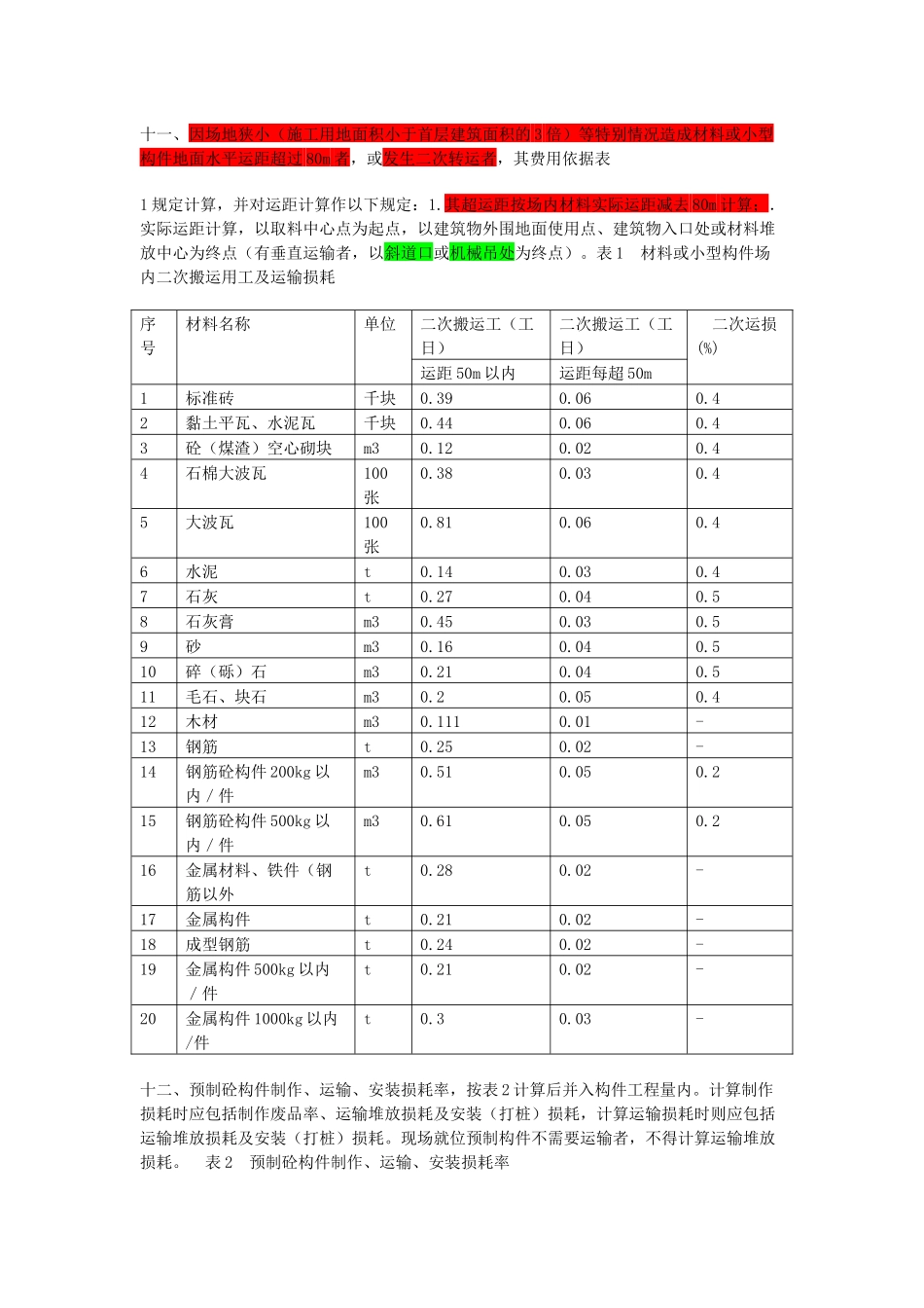 湖南省建筑工程计价消耗量标准_第2页