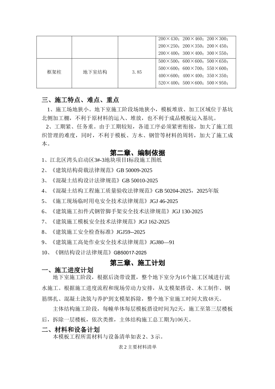 湾头启动区模板工程专项施工方案_第3页