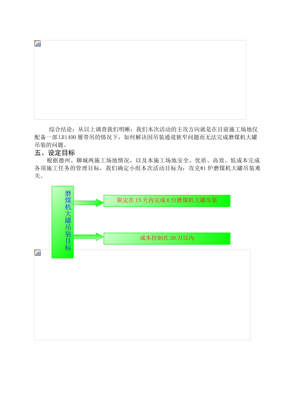 滇东电厂#1锅炉磨煤机大罐吊装技术攻关_第3页