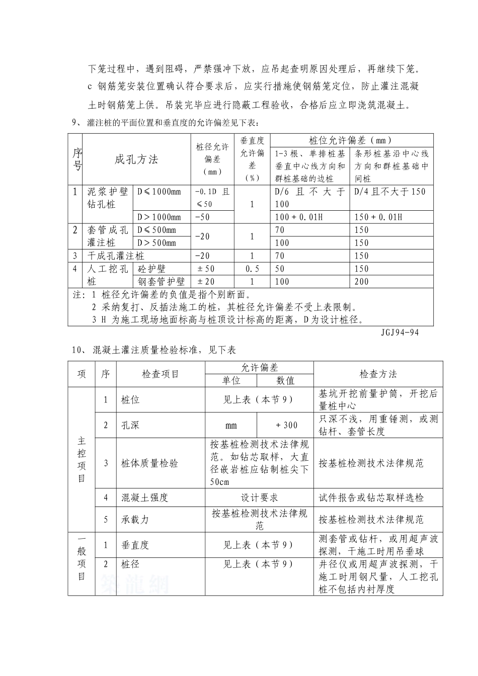 灌注桩及其后压浆工程监理交底_第3页