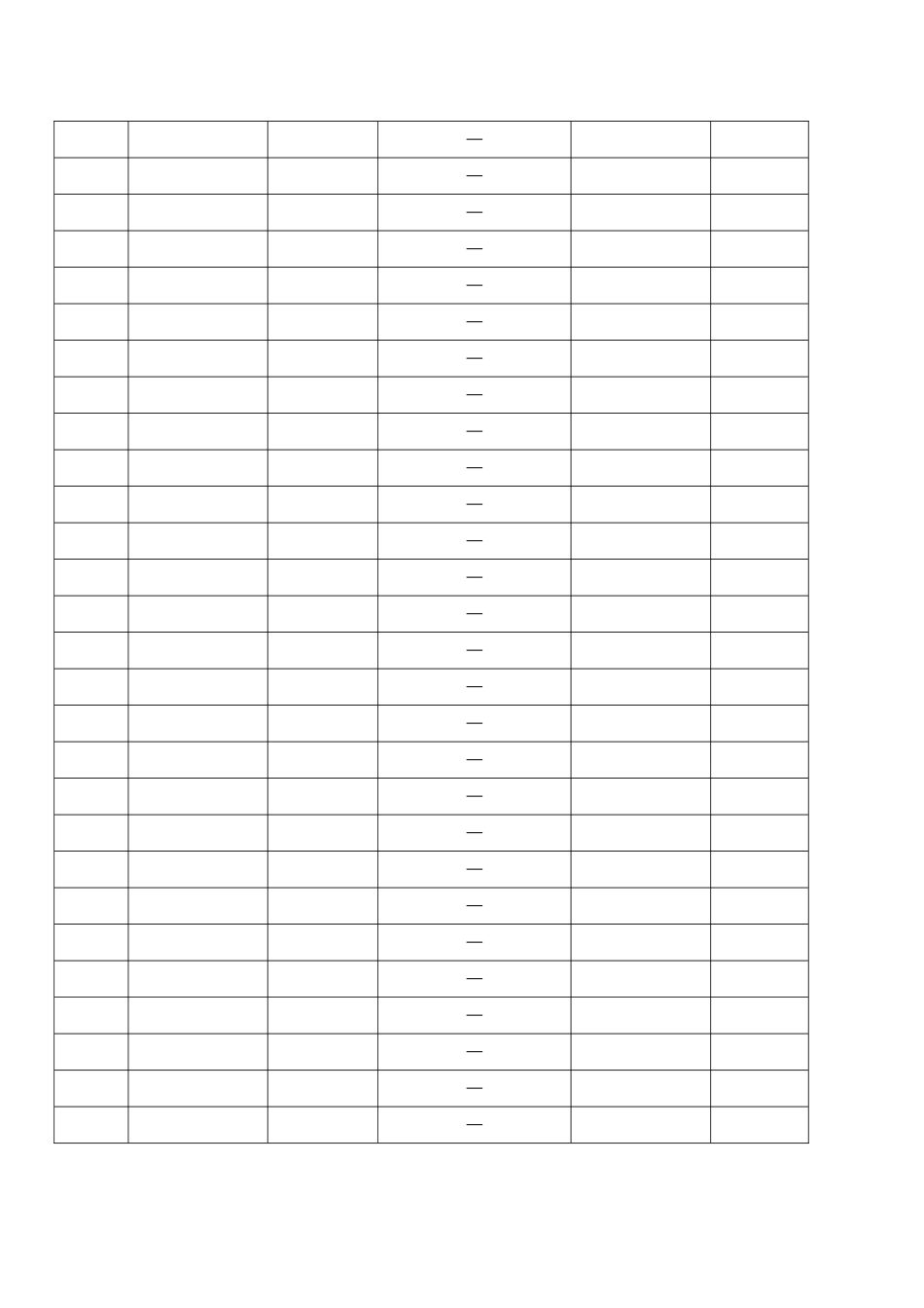 灭火器分布情况登记表_第2页