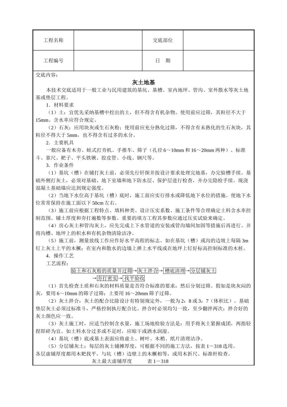 灰土地基技术交底_第1页