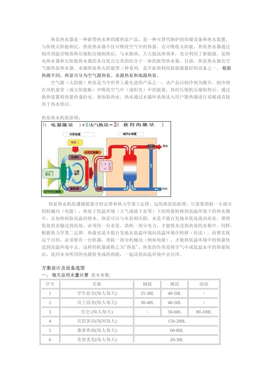 热泵热水机组原理及常见问题_第1页