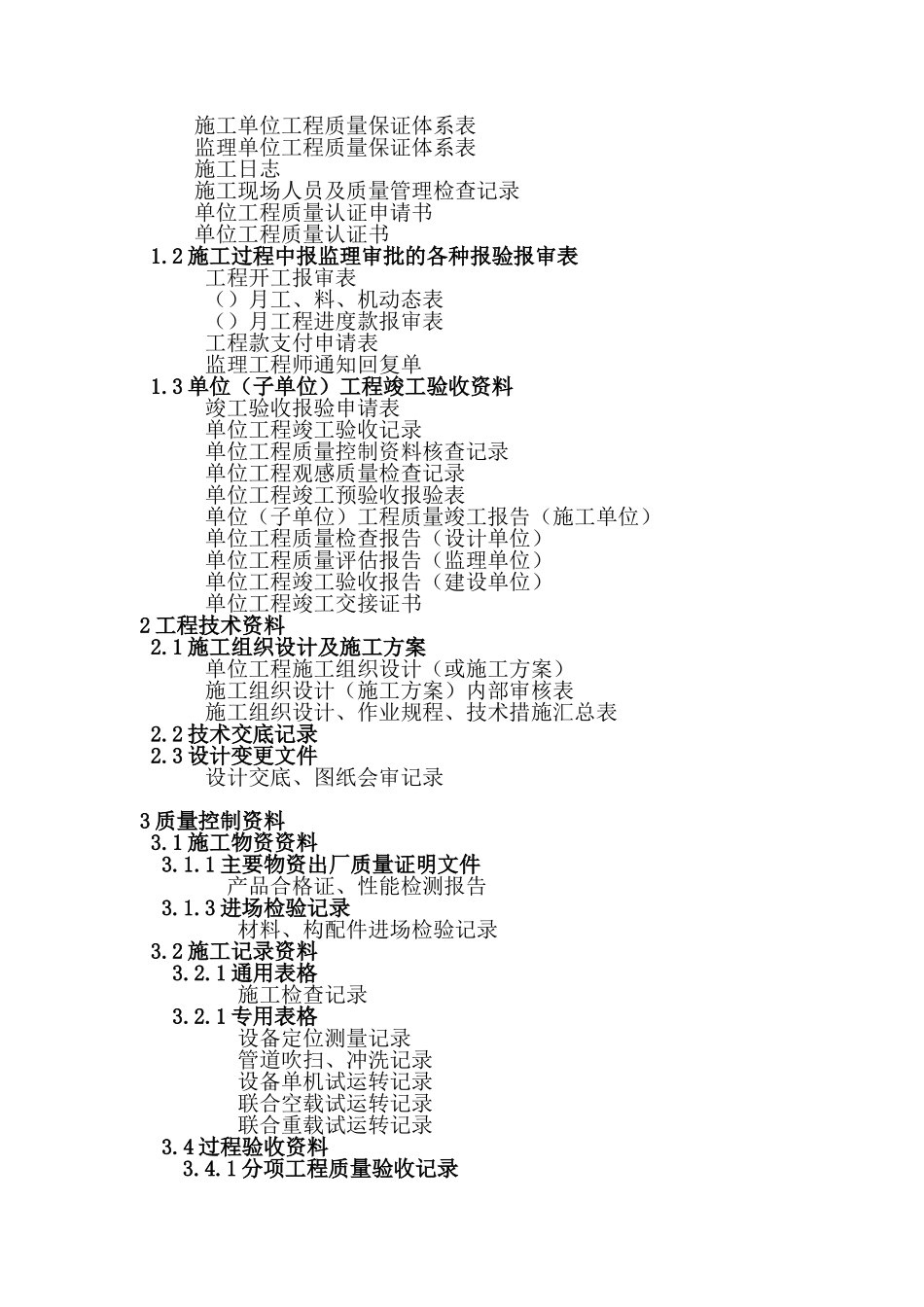 煤矿综采工作面设备安装单位工程竣工资料_第2页