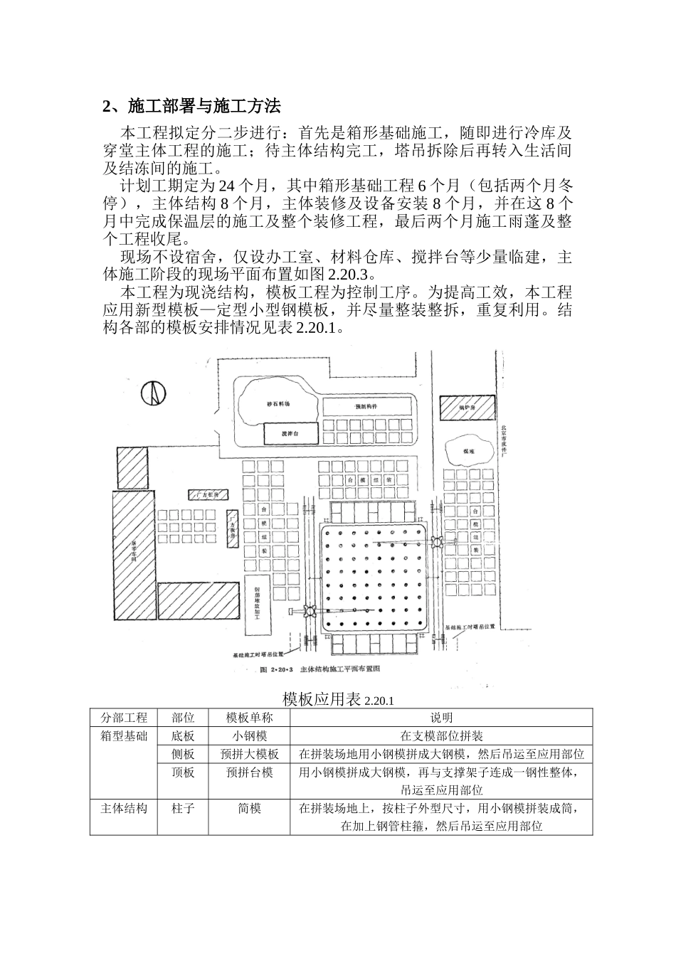 牛羊肉冷库施工组织设计_第3页
