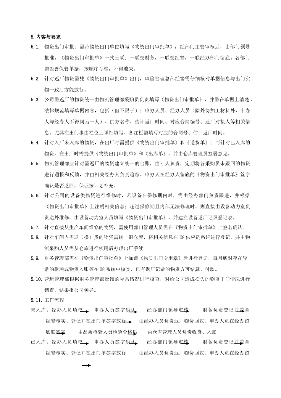 物资退货、维修、加工返厂流程_第2页