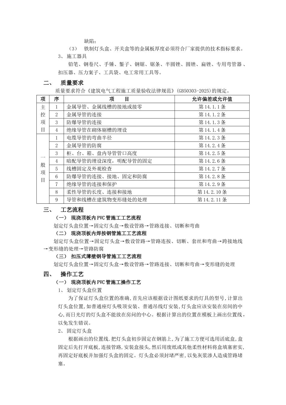 现浇混凝土顶板内管路敷设工程_第2页